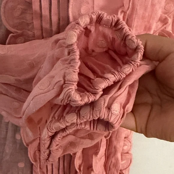 Zimmermann Mae Ruffled Ramie Shirt co NWT AUS 0=US 4 - Picture 10 of 14